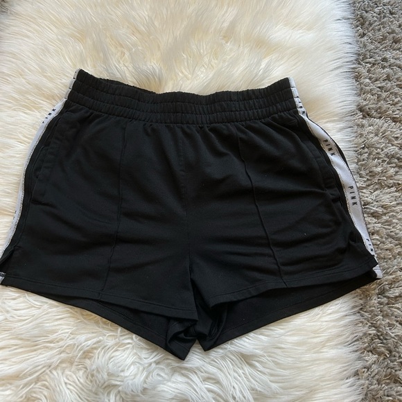 PINK Black Shorts - Picture 1 of 3